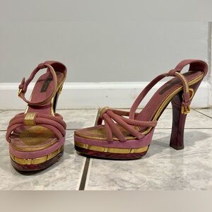 Louis Vuitton Vintage Platform heels